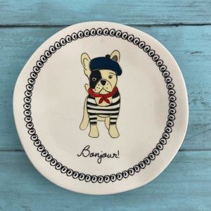 Natural Life Bonjour Frenchie Dog Trinket Dish